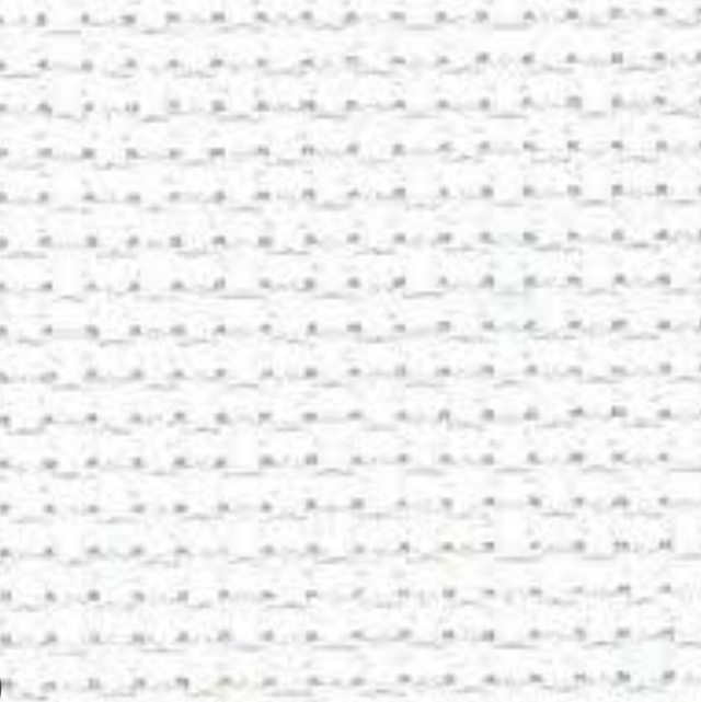 A piece of white 14ct Aida