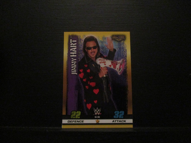 Jimmy Hart - Hall Of Fame Slam Attax 10th Edition Original Trading Card #265
