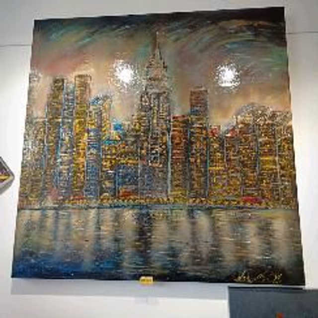 Tableau 80*80 cm New York
