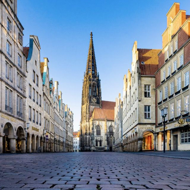 Prinzipalmarkt am Morgen