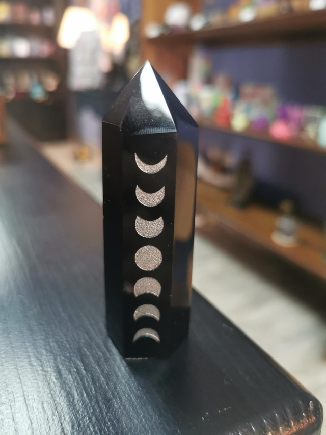 Punta Obsidiana Fase Lunar 