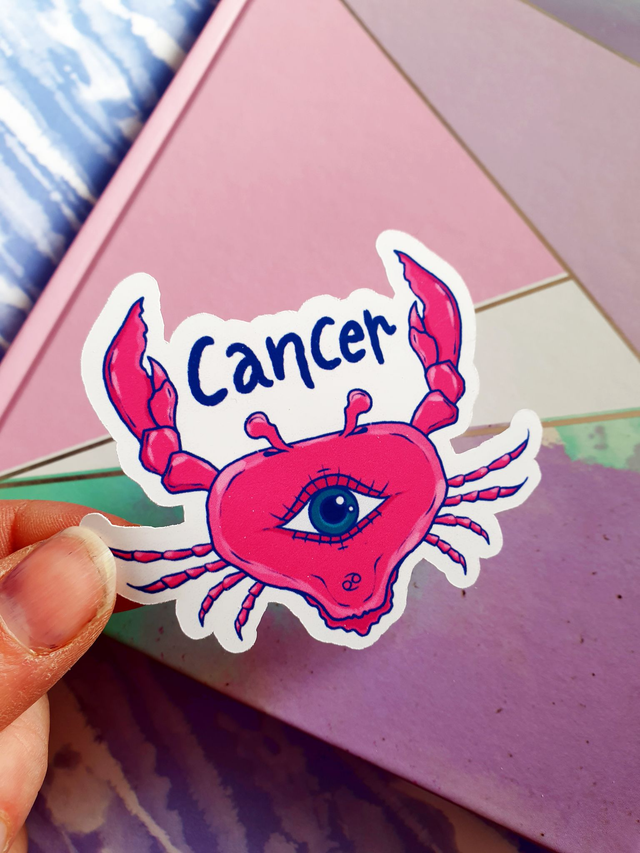 Cancer Single Sticker
