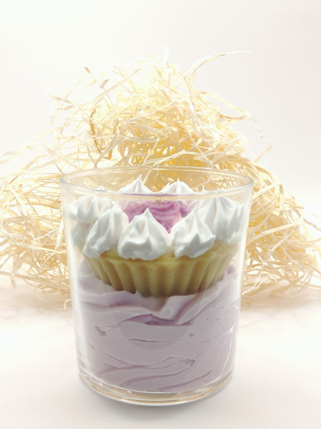Bougie parfumée "Mûre Sauvage" – Style Tartelette Gourmande