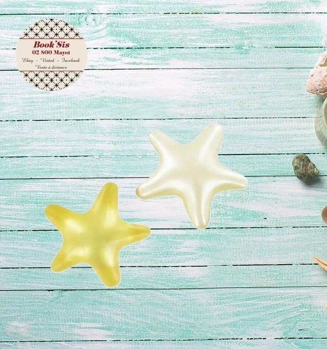 Perle de bain " Etoile Ananas "