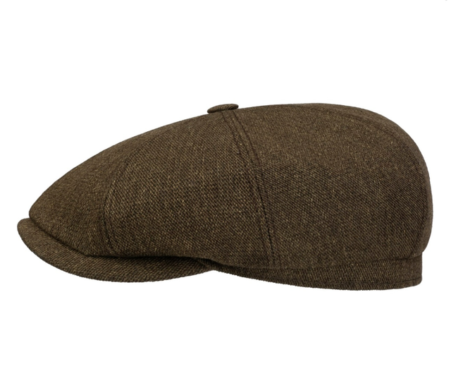 Stetson Hatteras Forestburg Flat Cap Brown