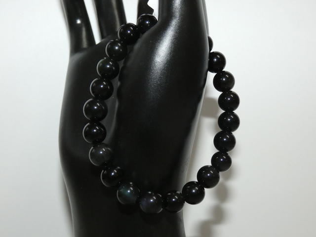 10mm Obsidienne Oeil Céleste A