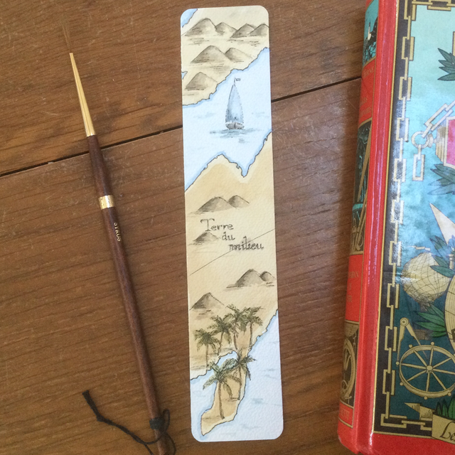 Marque-page Thème Invitation au voyage 01