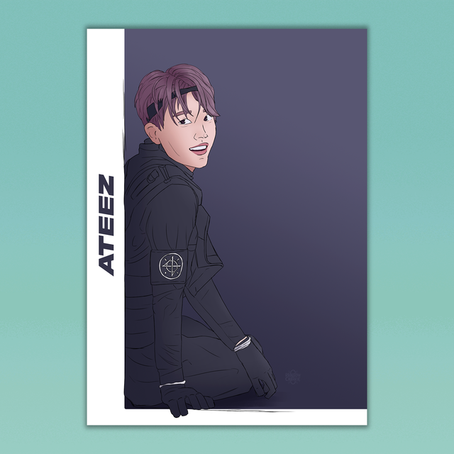 ATEEZ Hongjoong Print