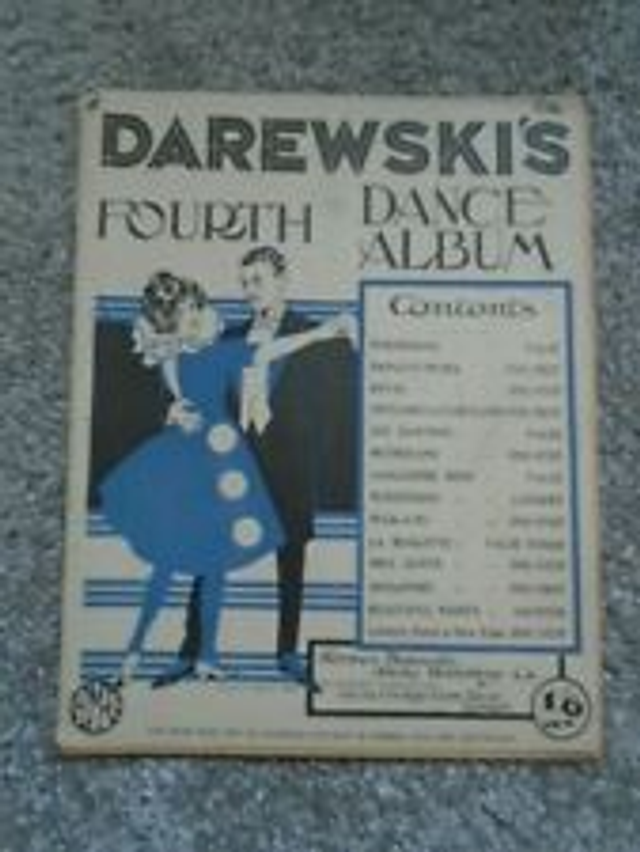 Darewski's Fourth Dance Album Sheet Music 1920 Rare