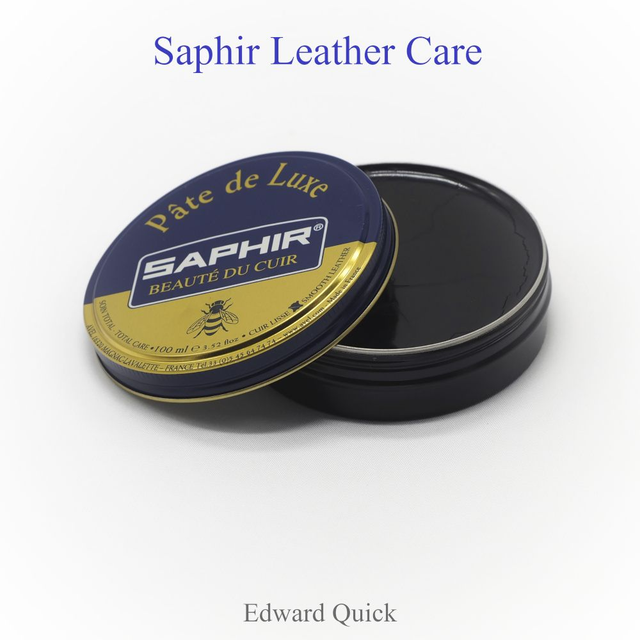 SAPHIR BEAUTE DU CUIR - PATE DE LUXE (WAX POLISH) - 100ml