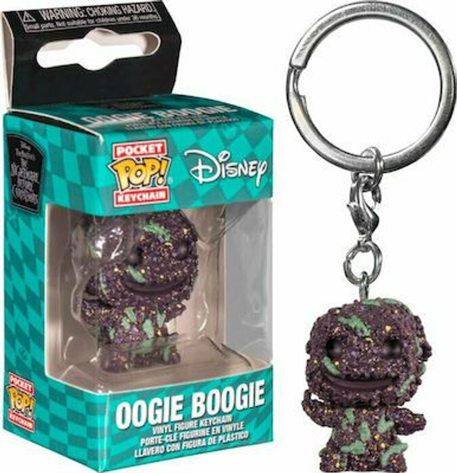 Oogie Boogie Disney pop pocket keychain