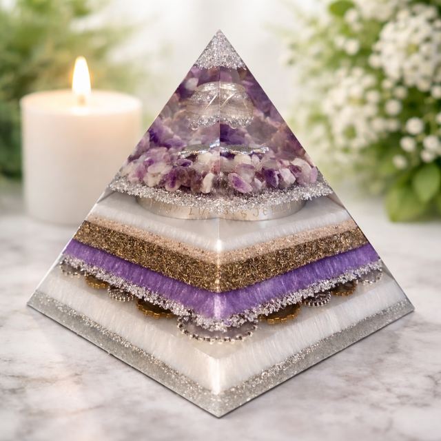 Custom Made 10cm Memorial Pyramid