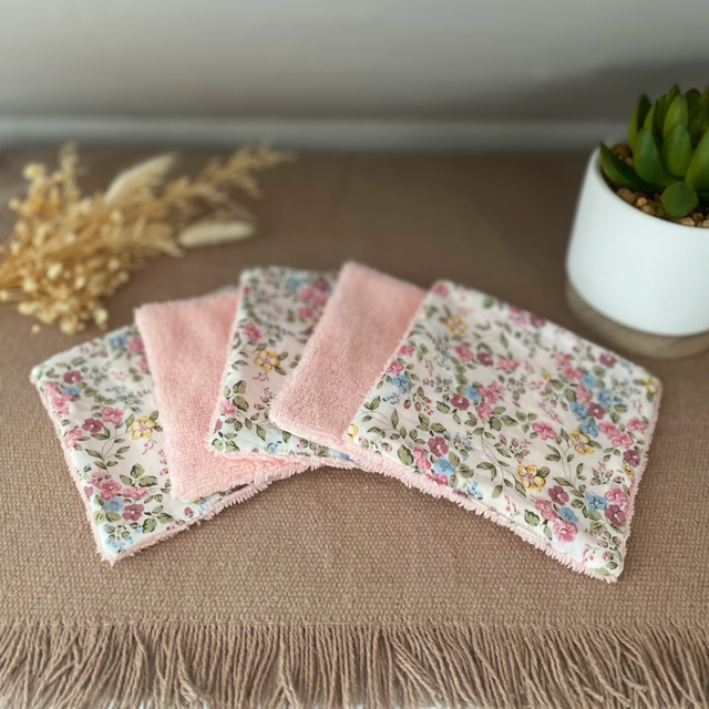 Lingettes démaquillantes Rosa (lot de 5)