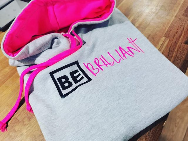 Be Brilliant Hoodie | Tambas Prints 