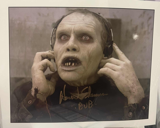 Howard Sherman Autograph (as Bub from Day of the Dead)
