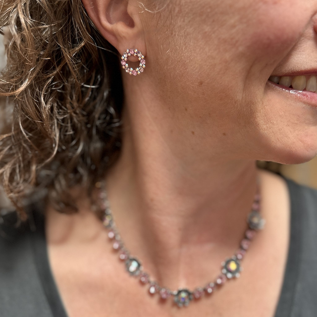 CIRCLE OF LIFE OHRSTECKER Dream of Rose, Rosa