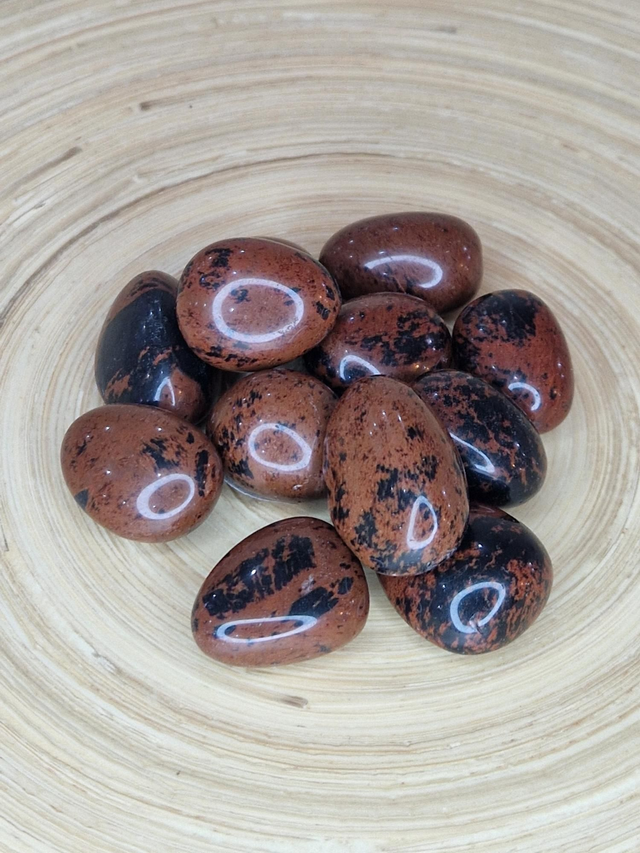 Obsidienne acajou - Pierre roulée