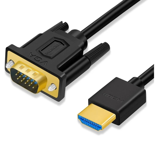 Câble HDMI 5M  vers VGA

Compatible avec Ordinateur Portable, PC, Moniteur, Projecteur, HDTV