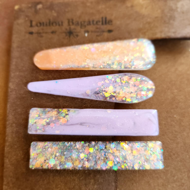 Barrettes éclats d’âme – couleurs qui vibrent