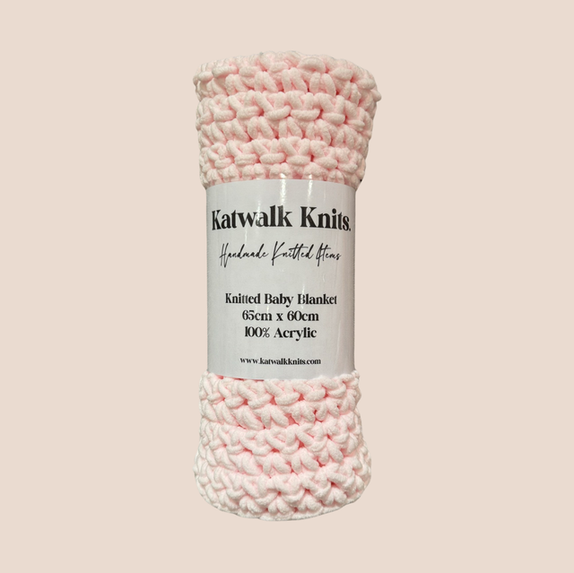 Baby Teddy Blanket Pink
