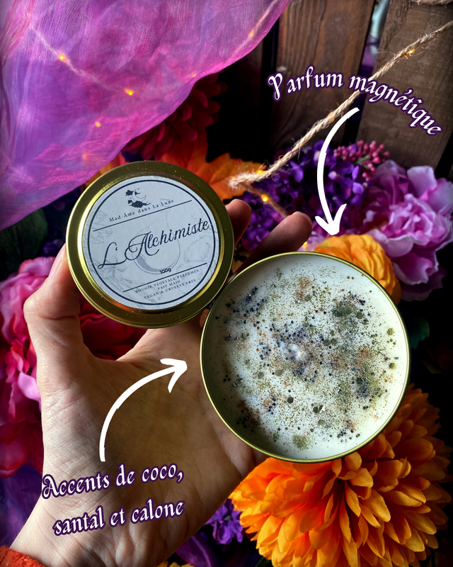Bougie parfumée L'Alchimiste
