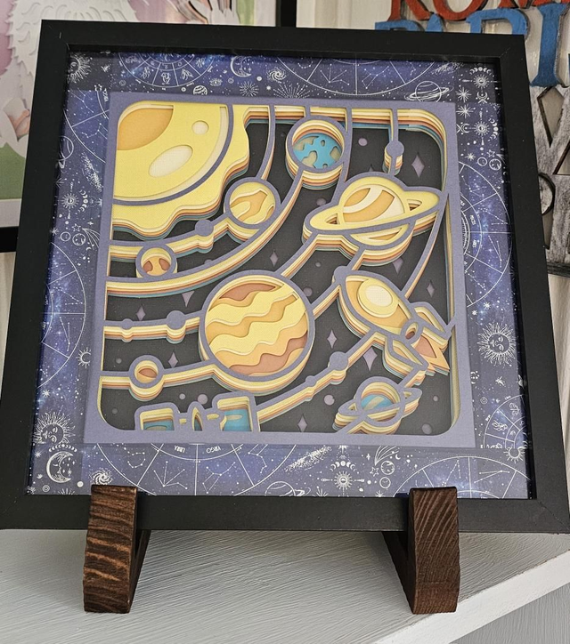 Space Shadow box 