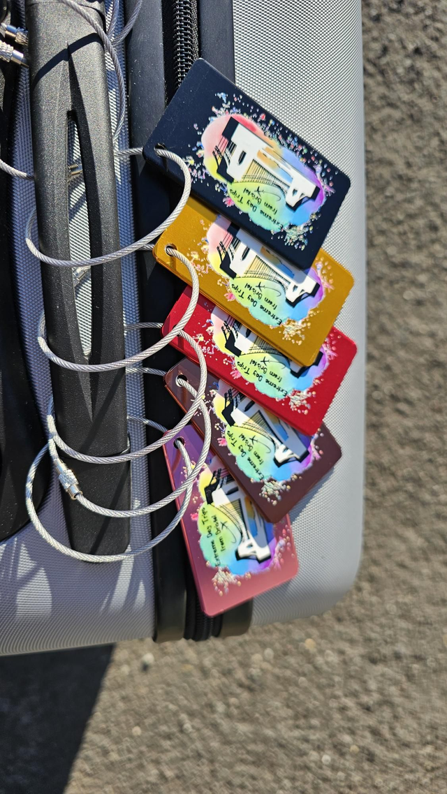 EDT Bristol Luggage Tag (Aluminum)