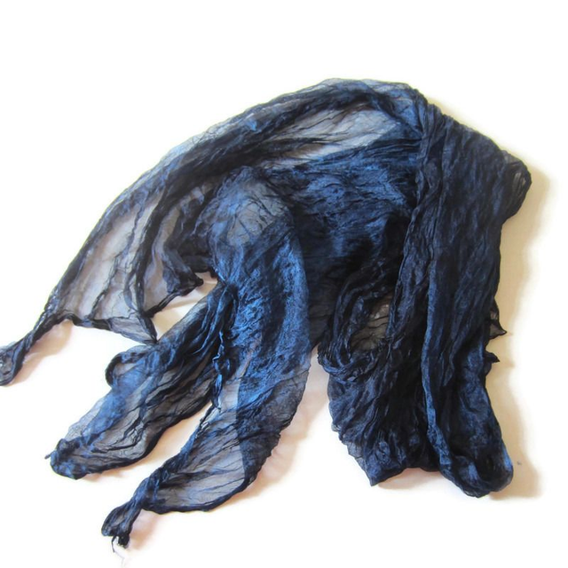 Seta gas margilan naturale colorata per infeltrimento e artigianato 2m.