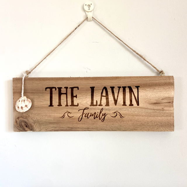 Personalised Family Name - Sign 