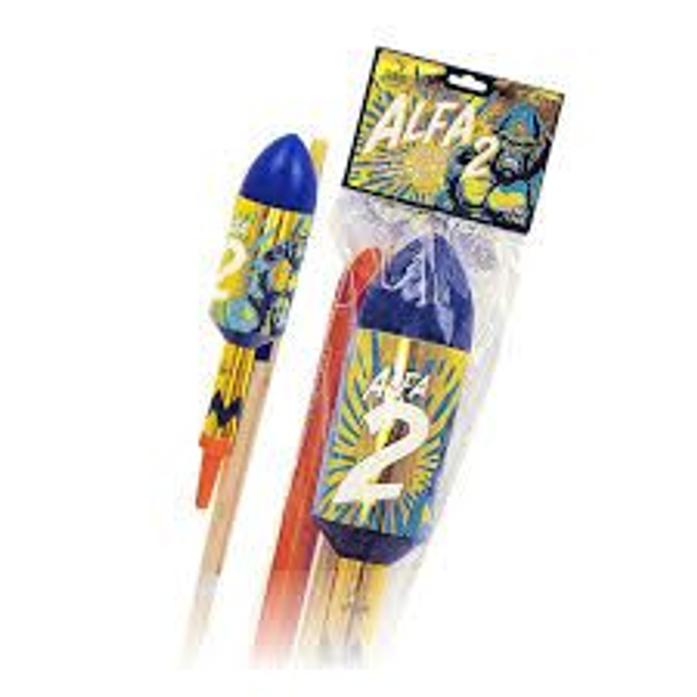 Alfa Rakete  No 2 !!!Nur für Erlaubnisscheininhaber!!! - FUNKE