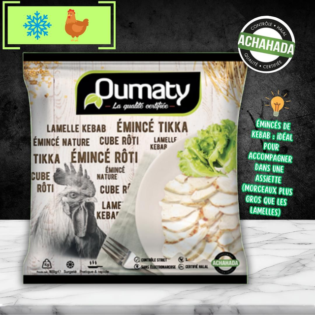 🐓 Emincé de Poulet Kebab 👌