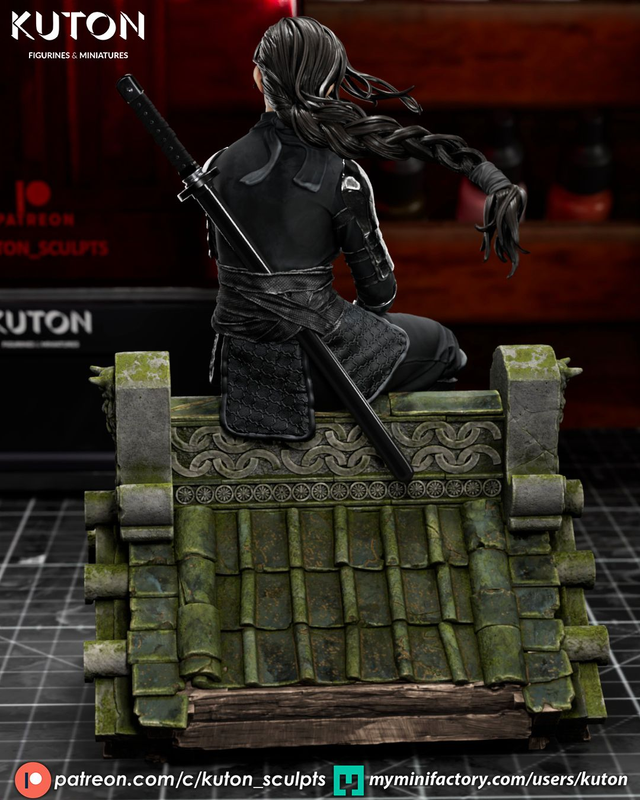 STATUE SHIORI série heroic fantasy