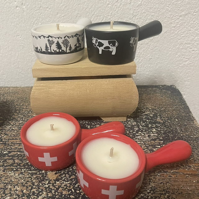 Bougie mini caquelon