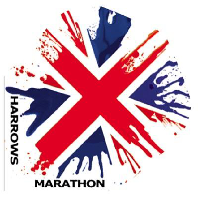 HARROWS MARATHON UNION JACK PAINT SPLAT FLIGHTS