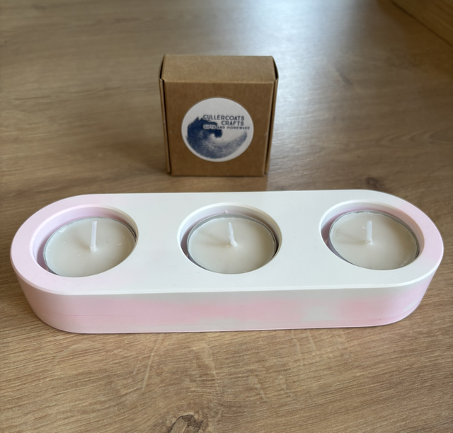 Trio tea light holder 