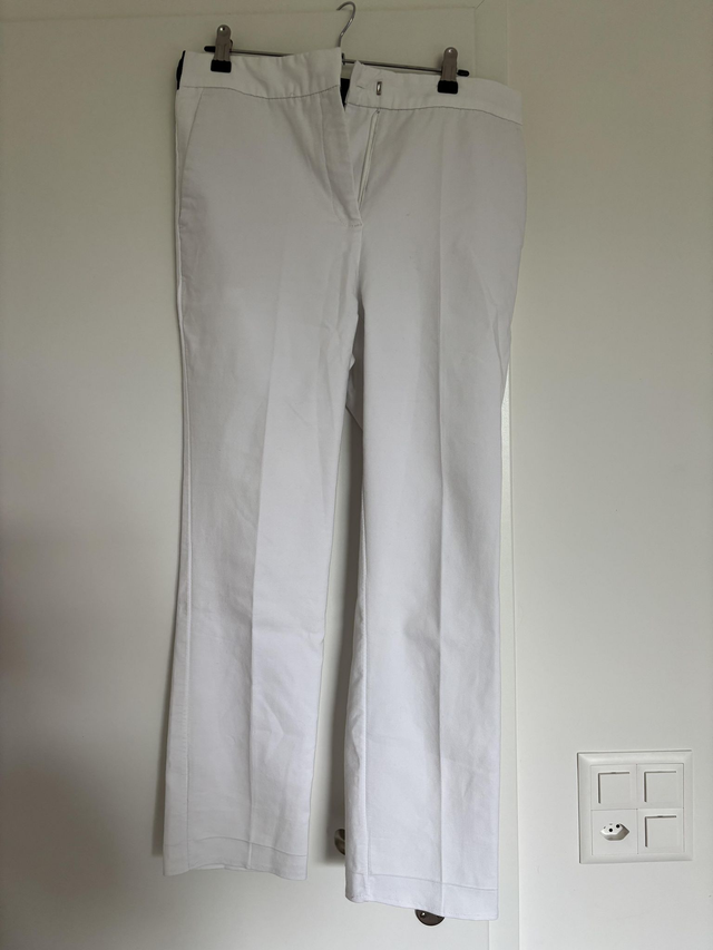 Pantalon blanc Zara (34)