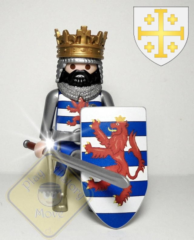 Guido de Lusignan, rey de Jerusalén