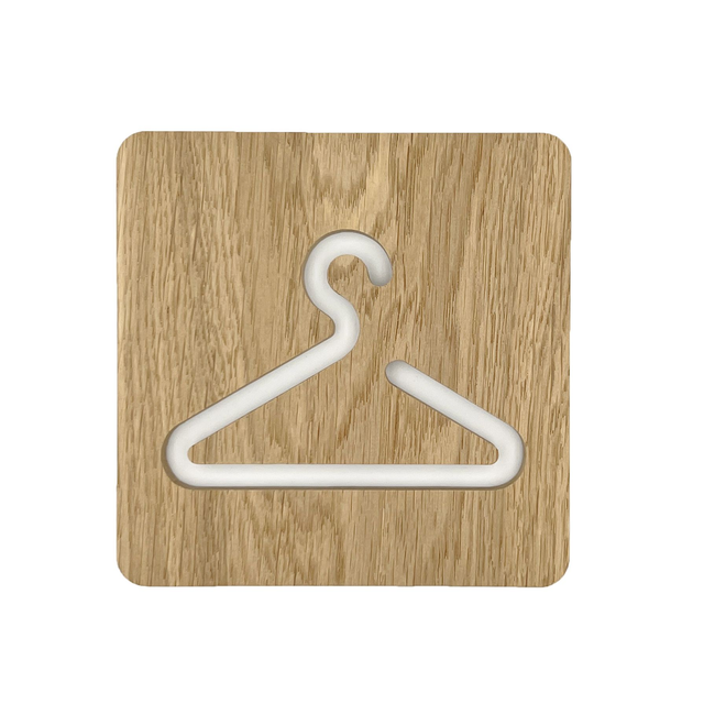 Plaque de porte pour votre dressing