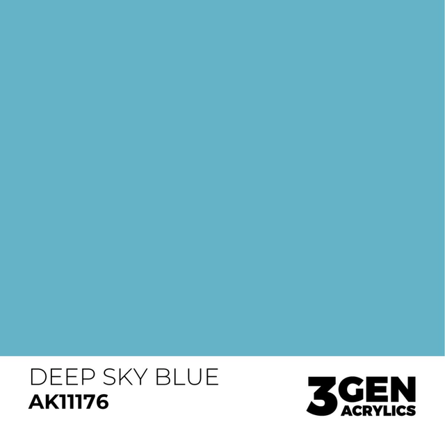 3rd Gen. Acrylics 176 Deep Sky Blue