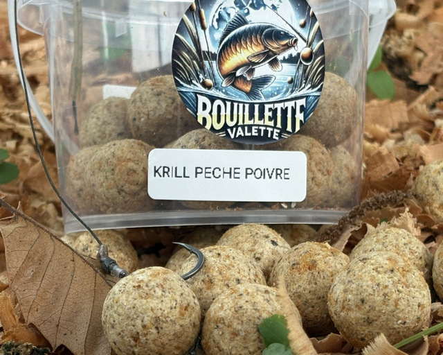 Wafter Krill pêche poivre 