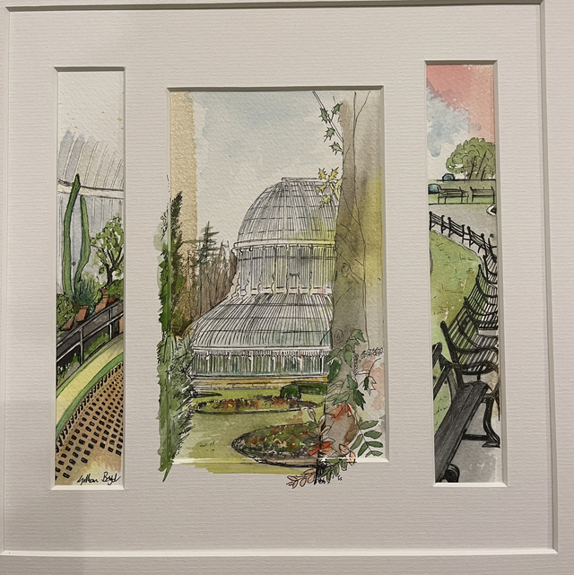 Botanic Gardens Triptych 