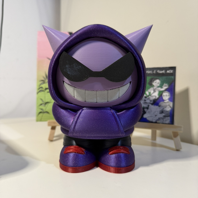 Fanart pla effetto multicolor o glitter