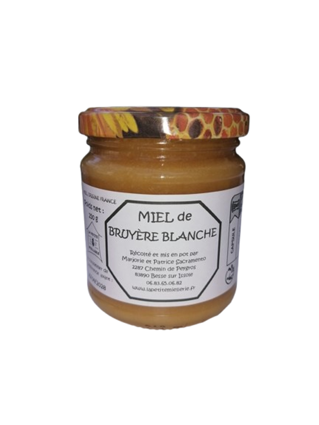 Miel de bruyère blanche