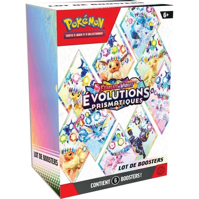 Pokemon Pokémon SV08.5 Evolutions Prismatiques Lot De Boosters FR