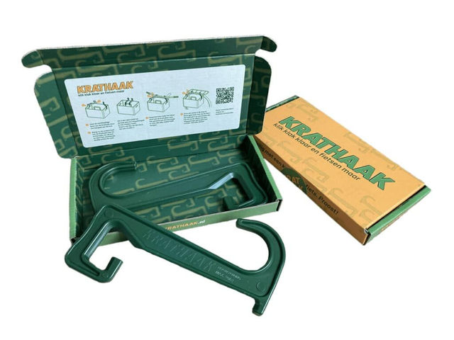 Krathaak Klik, klak, klaar en fietsen maar! - 2 stuks