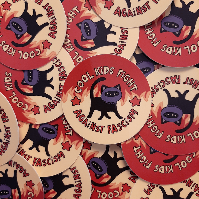 Cool kids fight against fascism 