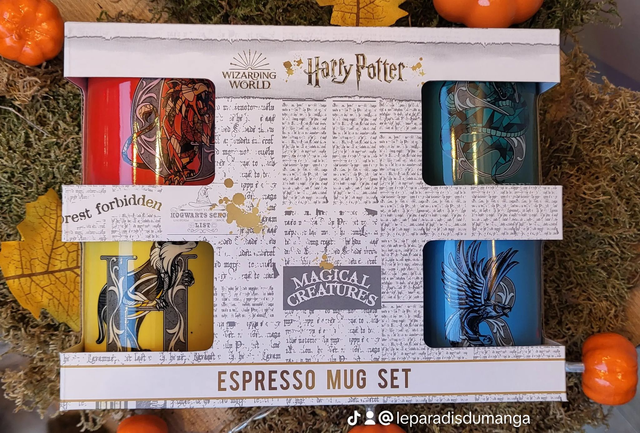 Set 4 tasses expresso 