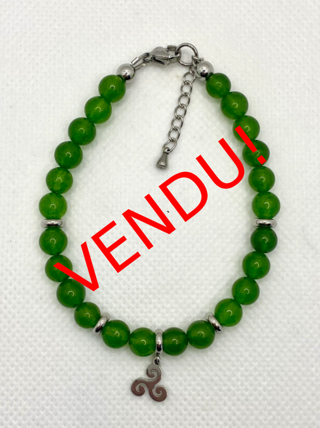 Bracelet en Jade Taipei – Édition spéciale Saint-Patrick 