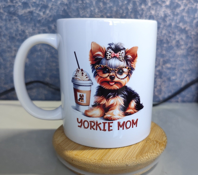 Yorkie Mom - Personalised Mug