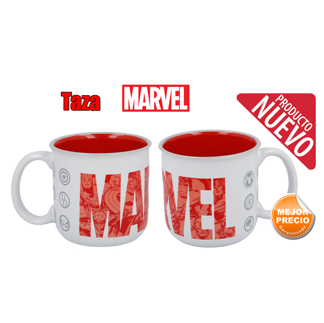 TAZA 400ml MARVEL